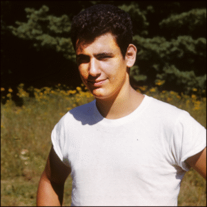 Ira Blacker, age 15, before his rock and roll days, but during his dysfunctional ones