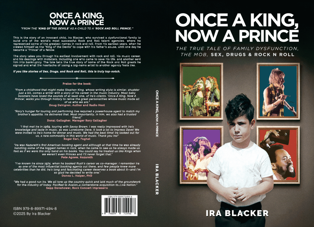 Once A King, Now A Prince is a milestone in rock & roll books.