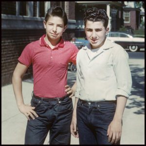 My friends Steve Duke, and Joel Zaslow, 1958 in the story about family