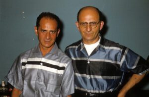 Joe Blacker, my father, on the right.