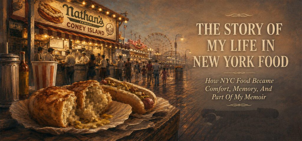 THE STORY OF MY LIFE IN NEW YORK FOOD