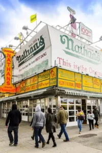 Nathan's at Coney Island