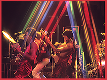 Earth, Wind and Fire in Ira Blacker's memoir.