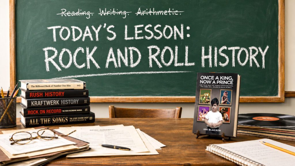 Rock and roll history and Ira Blacker's place in it.