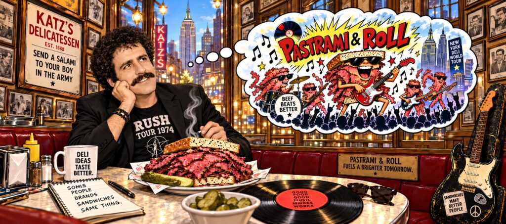 BEST ROCK N ROLL MEMOIRS: WHEN PASTRAMI BEATS ROCK & ROLL