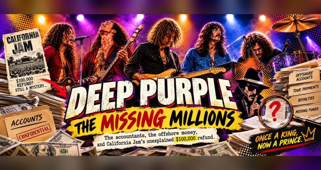 ROCK N ROLL MEMOIRS: DEEP PURPLE AND THE MISSING MILLIONS